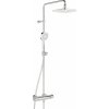 Oras Nova sprchová súprava nástenná s termostatom s dažďovou sprchou chrómová 7403U