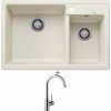 Blanco LEGRA 8 biela soft 527089 + Blanco MIDA chróm 517742