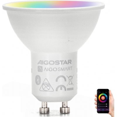 Aigostar B.V. LED RGBW Žiarovka GU10/4,9W/230V 2700-6500K