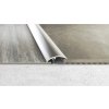 Hliníková prechodová lišta na vyrovnanie výškových rozdielov Effector A65 93cm 50mm strieborná