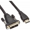 Kábel PremiumCord kphdmd10 HDMI - DVI 10 m