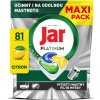 Jar Platinum Lemon tablety do umývačky 81 ks