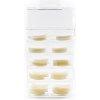 BIO nails Nechtové tipy rovné box krátka lepiaca plocha 120 ks