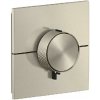 Axor ShowerSelect ID - Termostatická batéria pod omietku, HighFlow, kefovaný nikel 36774820