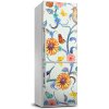 Nálepka fototapeta chladnička Motýľ kvety 60x180 cm