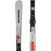 Salomon 240613 sivá,červená,čierna Zjazdové lyže