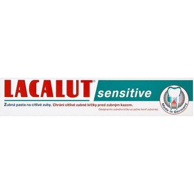 Lacalut Sensitive Zubná pasta na citlivé zuby 75ml