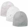 Eevi Detská čiapka PETITE šedá 3ks