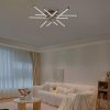 NEDES J7312/W Stropné LED svietidlo s diaľkovým ovládačom 90W, 3000K-6500K, 6700lm, IP20, biela/zlatá