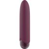 Glam nabíjací vodeodolný mini vibrátor fialový