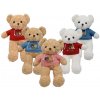 Corbi toys Plyšová hračka Medvedík v mikine – mix farieb