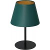 Luminex | Stolná lampa ARDEN 1xE27/60W/230V pr. 20 cm zelená/zlatá | LU3559