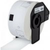 alt. štítky pre tlačiarne BROTHER QL - typ DK-11207 - na CD/DVD - priemer 58 mm - 100 kusov, biele (ECO-DK-11207)
