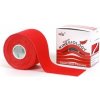 NASARA Kinesiology Tape, tejpovacia páska červená 5cm x 5m
