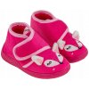 Dievčenské papuče fuchsiová líška BBS Shoes, veľkosť 25