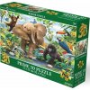 Puzzle s 3D efektom Prime 3D 100 dielikov Mláďatá v džungli