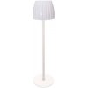 V-Tac | LED Stmievateľná dobíjacia stolná lampa LED/2,7W/5V 3000-6000K 1800 mAh biela | VT1752