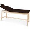 Pevné masážne lehátko Fabulo Drift Tilt Farba: čokoládová 186*81 cm | 44 kg | 2 farby