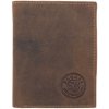 SEGALI Pánska peňaženka kožená 1041 hnedá 1068P