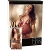 Abierta Fina by Cottelli Collection Babydoll-Set 80, Veľkosť S skladom