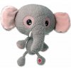 Hračka Dog Fantasy Big head slon plyšový pískací 30cm
