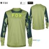 Fox Defend Ls jersey Taunt pale green, zelená, L