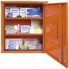 Lekárnička podľa DIN 13169 ,jednodverové, signálna oranžová, v x š x h 560 x 490 x 200 mm SÖHNGEN