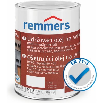 Remmers WPC-IMPRÄGNIER-ÖL Farblos/ Bezfarebná, 0,75L od 8,8 € - Heureka.sk