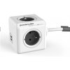 Zásuvka prodluž. PowerCube EXTENDED USB, Grey, 4 rozbočka, 2x USB, kabel 3m