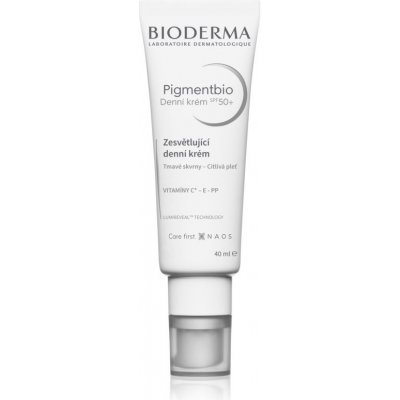 Bioderma Pigmentbio Daily Care SPF 50+ zosvetľujúci krém na pigmentové škvrny SPF 50+ 40 ml