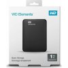 Externý Pevný Disk Western Digital WD Elements Portable Čierna 1 TB