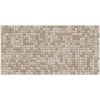 Obkladové panely 3D PVC TP10009499, cena za kus, rozmer 955 x 480 mm, mozaika Peru hnedá so vzorom, GRACE