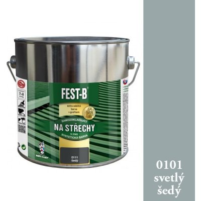 FEST-B na strechy S2141, 0101 svetlá šedá 5 kg