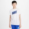 Detské tenisové tričko Nike Classic SS T-Shirt DO1825-100 biele - Velikost S - 127-137 cm