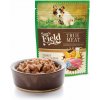 Sam's Field True Meat Turkey with Salmon & Linseed Oil for Puppy, šťavnaté mäsové kapsičky morčacie s lososom a ľanovým olejom pre šteňatá, 260 g (superprémiove kapsičky pre šteňatá)
