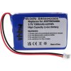 Náhradná batéria pre rádio Albrecht JHHY903448A, 083448 - 1300mAh, 3,7V, Li-ion