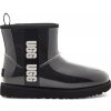 Ugg topánky W Classic Clear Mini 1113190 čierna