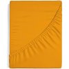 Matějovský Plachta Napínacia na matrac- žlto-oranžové Hladká bavlna Standard 140/240 140x240 žltá