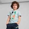 Puma X PLAYMOBIL Tee | 4067981319916 | Modrá | 98