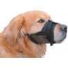 Pohodlný bezpečnostný náhubok pre psy vyrobený z nylonu od Nobby veľkosť 3 v čiernej farbe