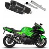 KAWASAKI ZZR 1400 2012 - 2023 ladený výfuk HP5 BLACK + dB killer