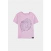 Princesses Disney Fearless Princess (Kids) - Belle Girls Short Sleeved T-shirt Velikost: 146/152, Barva: Purple