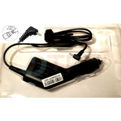 Autonabíječka TRX YD190-210 - 19V/2,1A 40W, 2.5x0.7mm konektor (Automobilová nabíječka / car adapter / auto adapter / DC adapter do CL 12V autozásuvky pro notebooky Asus eee PC)
