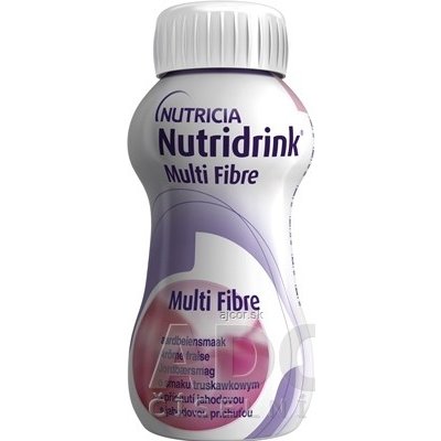 N.V. Nutricia (Groupe DANONE) NUTRIDRINK MULTIFIBRE jahodová príchuť 4x200 ml