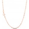 Olivie Rose twisted strieborná retiazka 4629