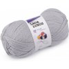 Pletacia priadza Lada Luxus 100 g - 1 ks 6 (56177) šedá svetlá