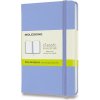 Moleskine Zápisník tvrdé dosky A6 čistý nebesky modrý
