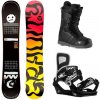 Gravity Empatic 24/25 snowboard + Gravity Indy black/white vázání + Gravity Void black/grey boty - 142 cm + M (EU 38-41)