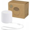 Velkis 3W bezdrôtový reproduktor s technológiou Bluetooth® z recyklovaného plastu - Biela