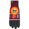 Pánske termo rukavice Heat Holders KARLSTAD nórsky vzor Farba: Červená, Veľkosť: L/XL